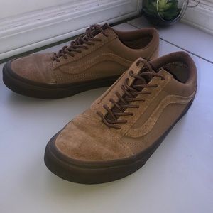 Suede brown vans